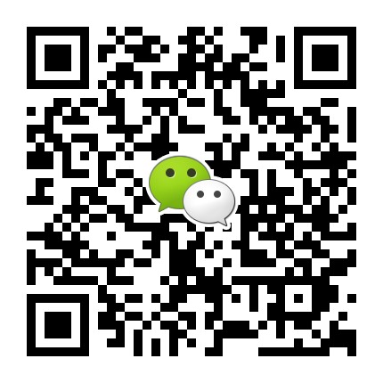 WeChat scan to establish online contact.